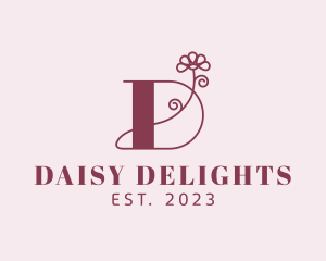 Daisy - Daisy Boutique Letter D logo design