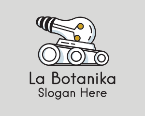 Bulb War Tank Logo