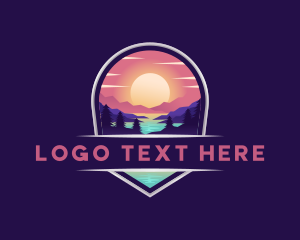 Outdoors - Travel Mountain Destination logo design