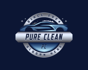 Car Wash Automotive Clean logo design