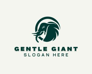 Elephant - Wild Elephant logo design