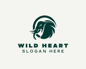 Wild Elephant logo design