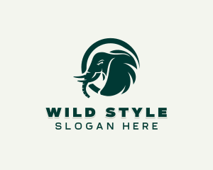 Wild Elephant logo design