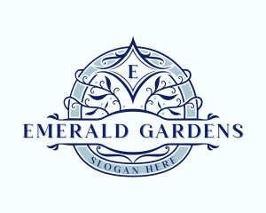 Luxury Florist Garden logo design