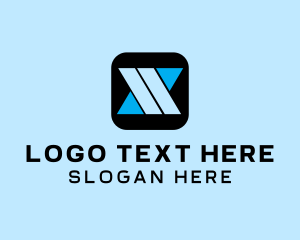Streaming App - Web Developer Tech logo design