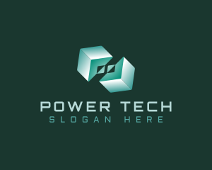 Cube Tech Block Logo