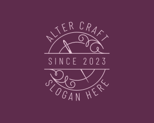 Sew Craft Dressmaking logo design