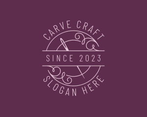 Sew Craft Dressmaking logo design