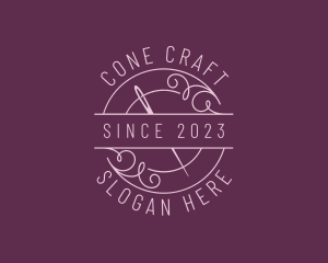 Sew Craft Dressmaking logo design