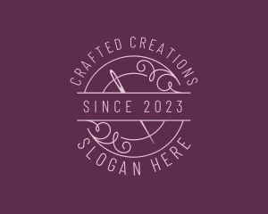 Sew Craft Dressmaking logo design