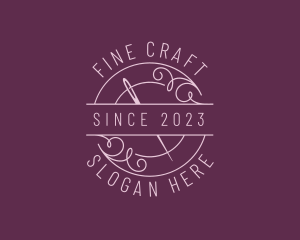 Sew Craft Dressmaking logo design