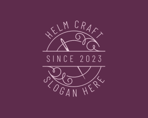 Sew Craft Dressmaking logo design