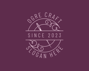 Sew Craft Dressmaking logo design