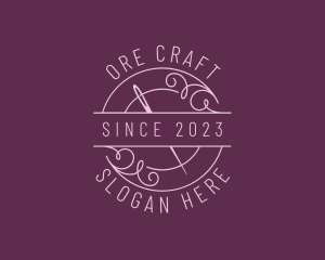 Sew Craft Dressmaking logo design