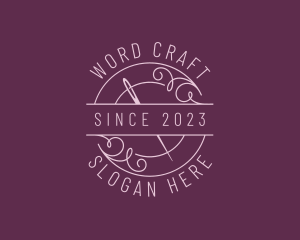 Sew Craft Dressmaking logo design