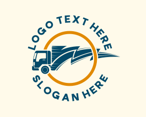 Dispatch - Fast Truck Logistics logo design
