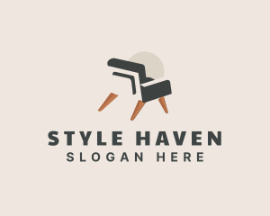 Furniture - Furniture Interior Chair logo design