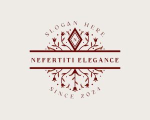 Wedding Event Flower logo design