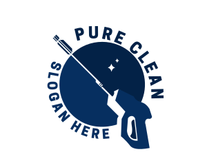 Pressure Washer Maintenance  logo design