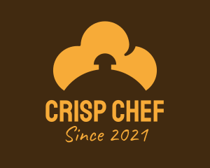 Golden Chef Hat  logo design