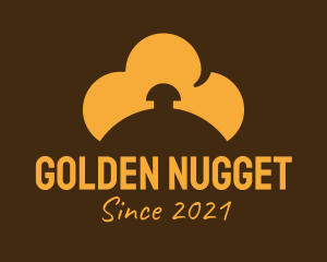 Golden Chef Hat  logo design