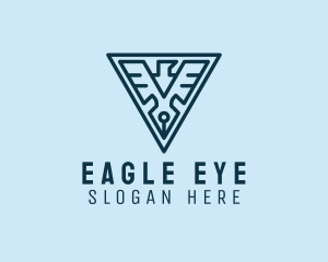 Eagle Winged Insignia  logo design