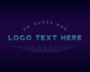 Generic Neon Retro logo design