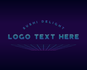 Generic Neon Retro logo design