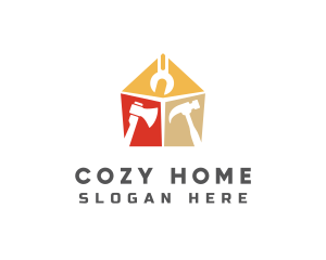 Home Renovation Tools logo design