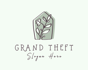 Garden - Garden House Plant logo design