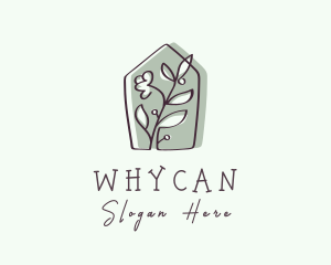 Property - Garden House Plant logo design