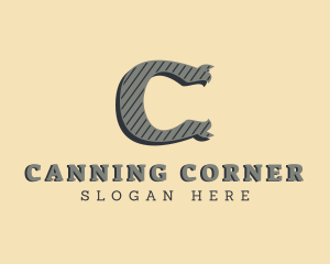 Antique Tailoring Brand Letter C logo design