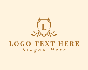 Luxury - Shield Wreath Academy logo design