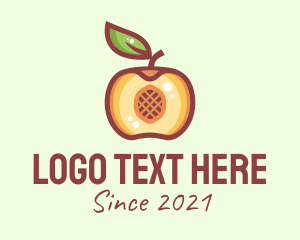 Organic Food - Healthy Apple Market logo design