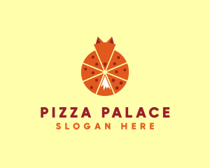 Pizza - Pizza Slice Fox logo design