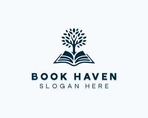 Bookstore - Book Tree Bookstore logo design