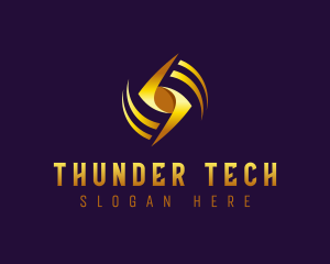 Thunder Electrical Power logo design