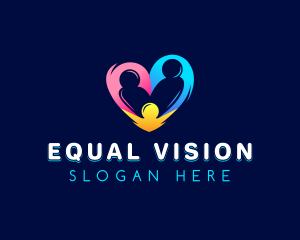 Equality - Family Love Charity logo design