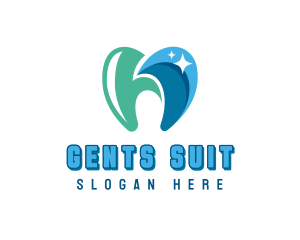 Tooth Dental Hygienist Logo