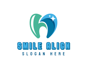 Orthodontics - Tooth Dental Hygienist logo design