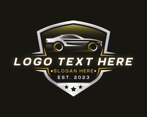 Car Racing Automotive logo design