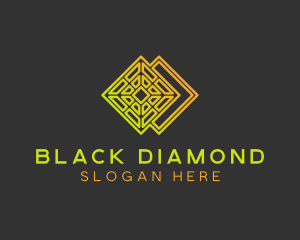 Diamond Textile Pattern  logo design