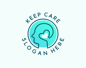 Mental Heart Care logo design