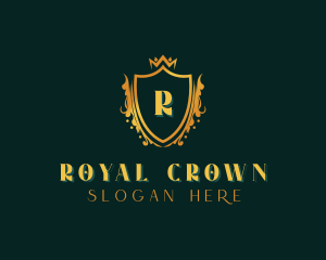 Crown Monarchy Monarch logo design
