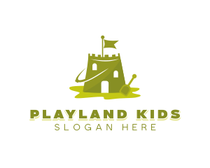 Toddler Castle Playground logo design