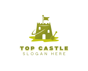 Toddler Castle Playground logo design