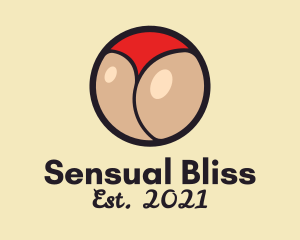 Sensual - Plump Bikini Butt logo design