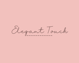 Signature - Feminine Cursive Signature logo design