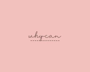 Cursive - Feminine Cursive Signature logo design