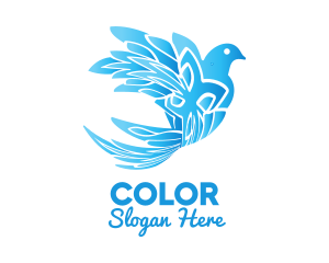 Crystal Blue Bird  Logo